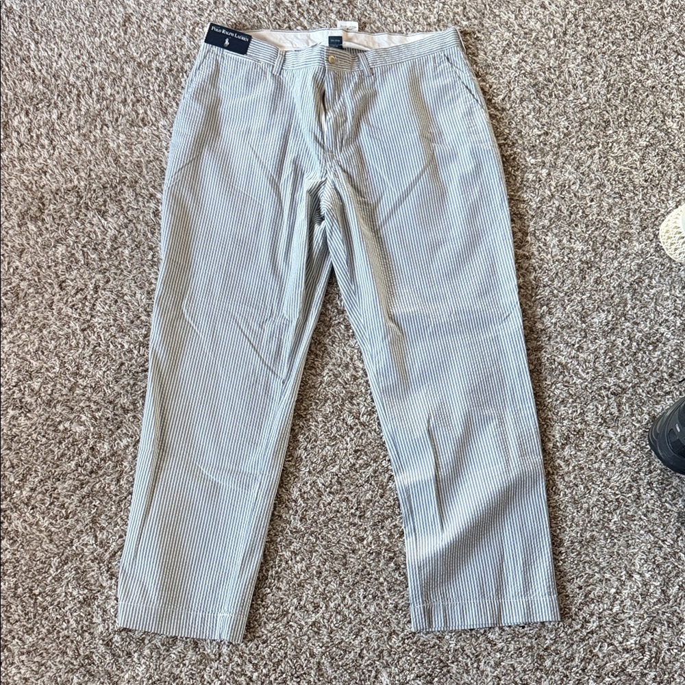 Polo by Ralph Lauren Men's Pinstriped Chinos